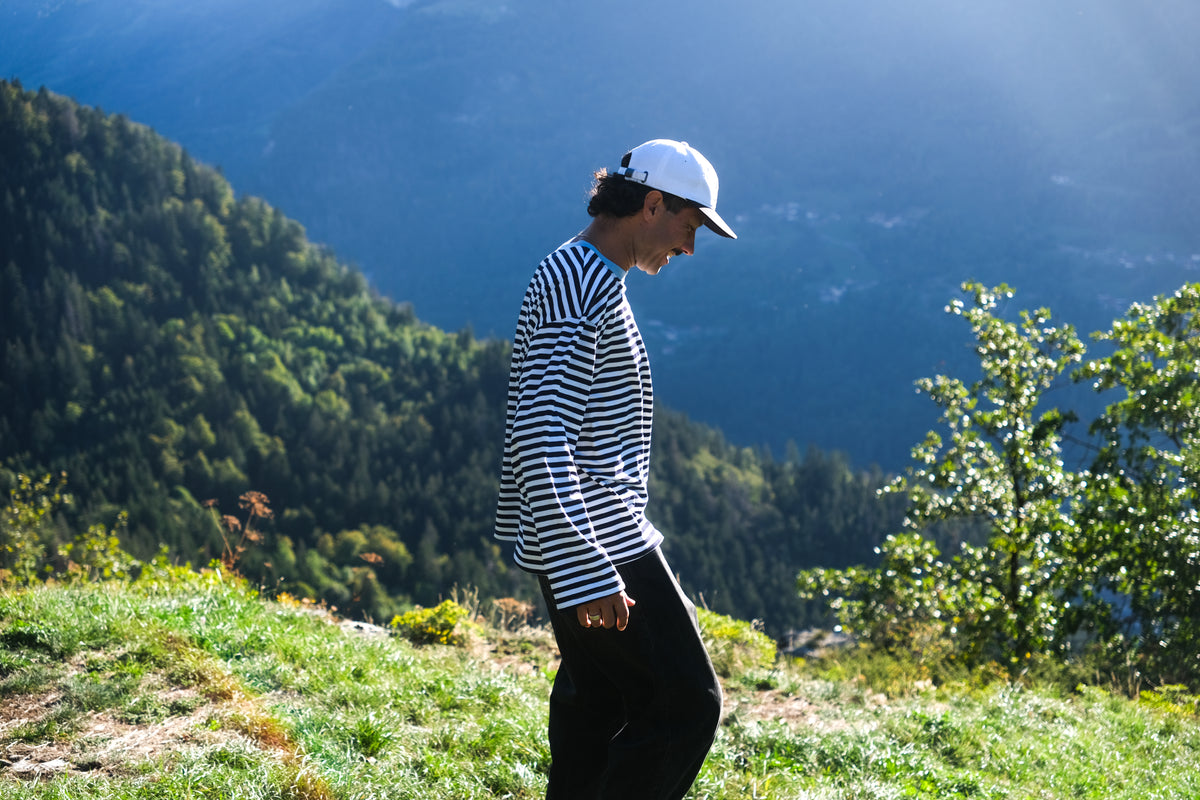 Marinière oversize noire